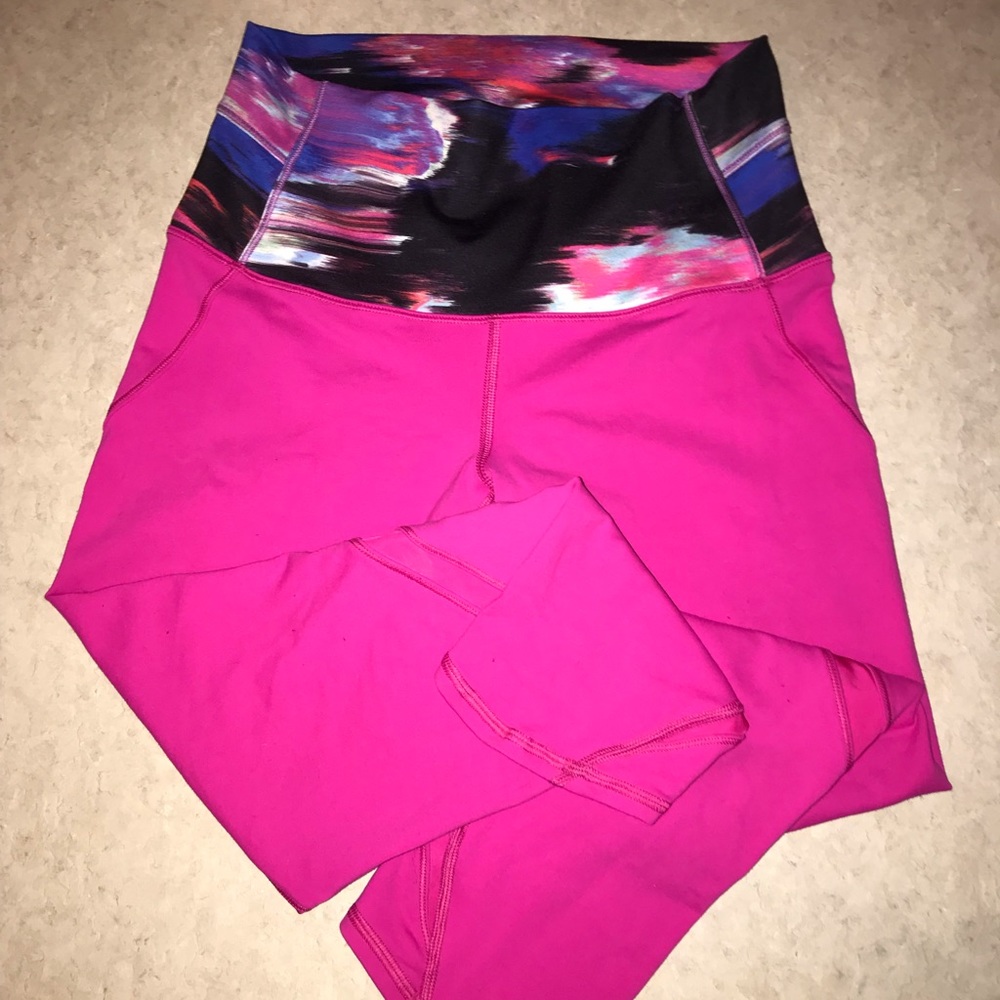 Lululemon Pink High Waist Legging